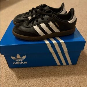 Adidas Toddler Samba OG Black and White Sneakers